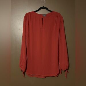 The Limited Collection Sheer Sleeve Blouse Womens Size XL